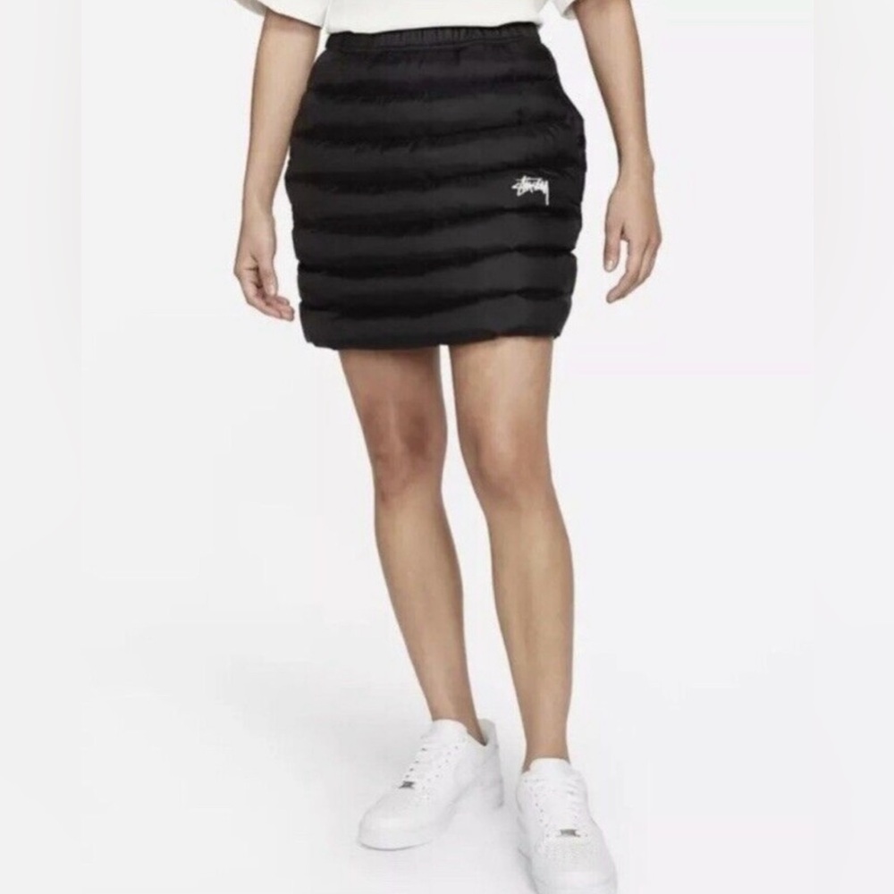 Nike x STUSSY Insulated Puffer Black Skirt